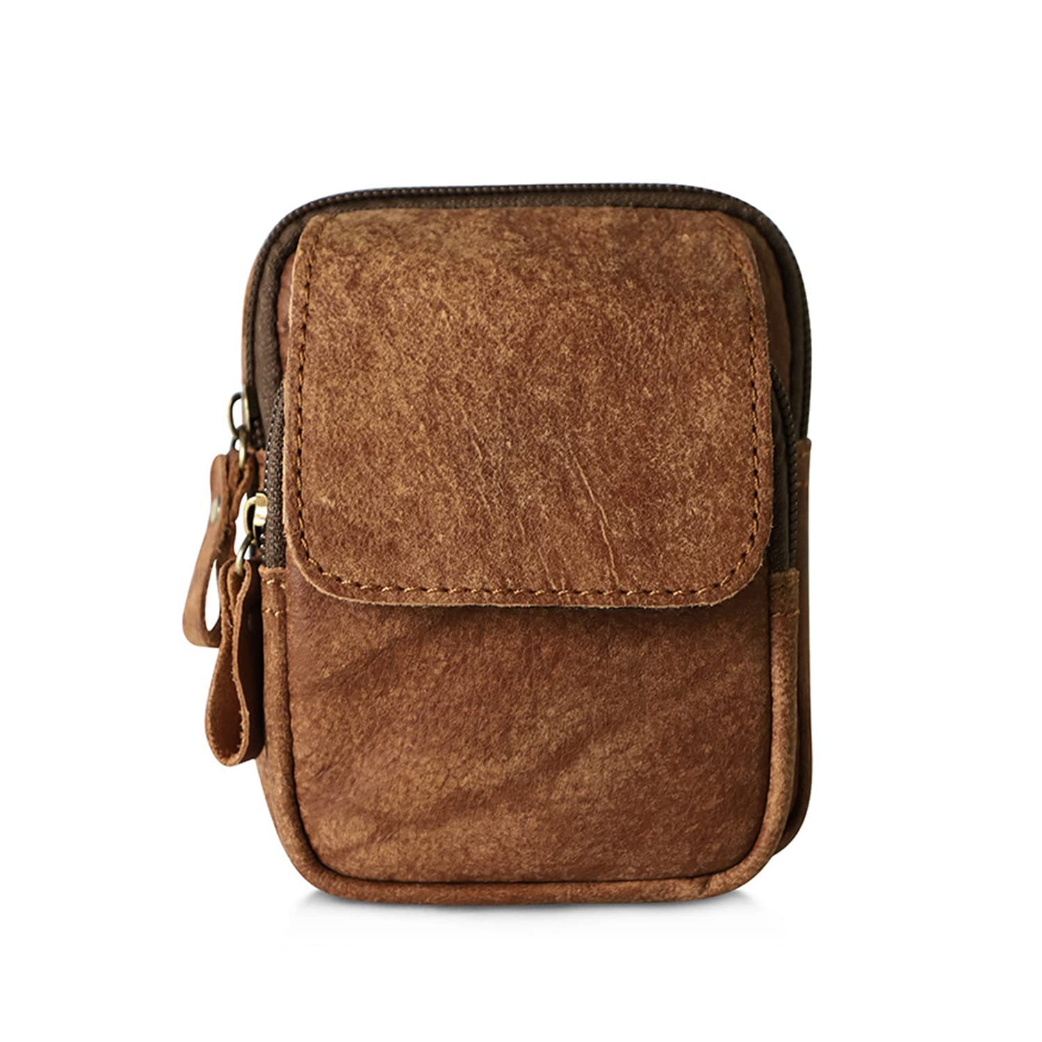 FANDARE Marsupio Zaino Monospalla da uomo Marsupio Multiuso Borsello uomo Impermeabile PU film Sling Chest Bag Borsa a Tracolla Borsello Zainetto Borse a spalla da palestra per Viaggio Blu scuro